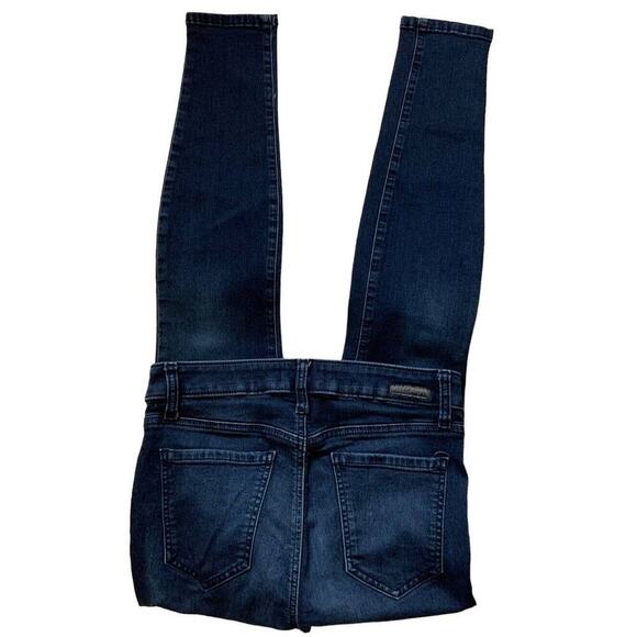 Level 99 Jeans Women's Size 29/8 Faded Dark Wash Stretched Denim - Picture 6 of 11